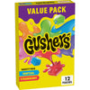 Gushers Fruit Flavored Snacks, Strawberry And Tropical Flavors, 12 Ct