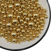 Super Gold Pearls Sugar Sprinkles 120g/4.23 oz, Mix size Candy Pearl for Cake Decorating and Cupcake Toppers, Cookie Decorations