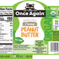 Once Again Organic Creamy Peanut Butter, 9Lbs (Same As 9 Jars) - Salt Free, Unsweetened - Usda Organic, Gluten Free Certified, Vegan, Kosher