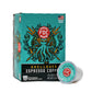 Fire Department Coffee - Gives Back to Firefighters - Bold & Smooth Shellback Espresso Coffee Pods - Roasted in the USA - Made with enhanced Coffee Beans - Veteran Owned - 12 Single Pods