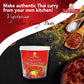 Mae Ploy Vegetarian Red Curry Paste, Authentic Thai Spices, 35 oz Tub, No MSG, Preservatives, or Artificial Coloring, 2.18 lb