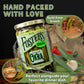 Fosters Pickled Okra in Jar, Original, 32oz, 2 Pack, Traditional Pickled Vegetables Recipe for over 40 years, Low Calorie Snack