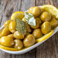 Sanniti Stuffed Greek Olives, Net Weight 16 Oz - Drained Weight 10 Oz (Truffle Cheese)