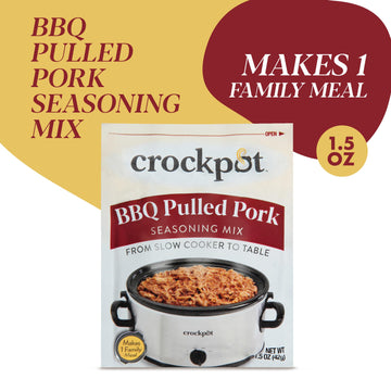 Crock-Pot BBQ Pulled Pork Seasoning Mix, 1.5 Ounce, Pack of 12, Model 7551403