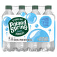 Poland Spring Sparkling Water, Simply Bubbles, 16.9 oz. Bottles (Pack of 8)