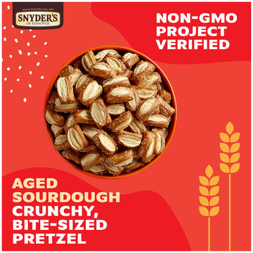 Snyder'S Of Hanover Pretzels, Sourdough Nibblers, Family Size 16 Oz Bag