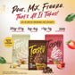 TASTI High-Protein Ice Cream Mix - Chocolate  Vanilla  & Strawberry Low Sugar Ice Cream Powder - Made for Ninja Creami  Soft Serve Mix with