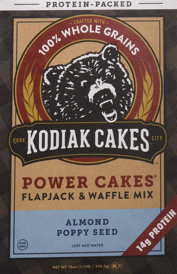 Kodiak Cakes - Flpjk/Wffl Mix Almond Poppy - Case Of 6-18 Oz