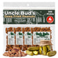 Jerky-n-Spice Uncle Buds Dill Pickle Deep Fried Peanuts (4-Pack) | High-Protein Snack | Made in the USA
