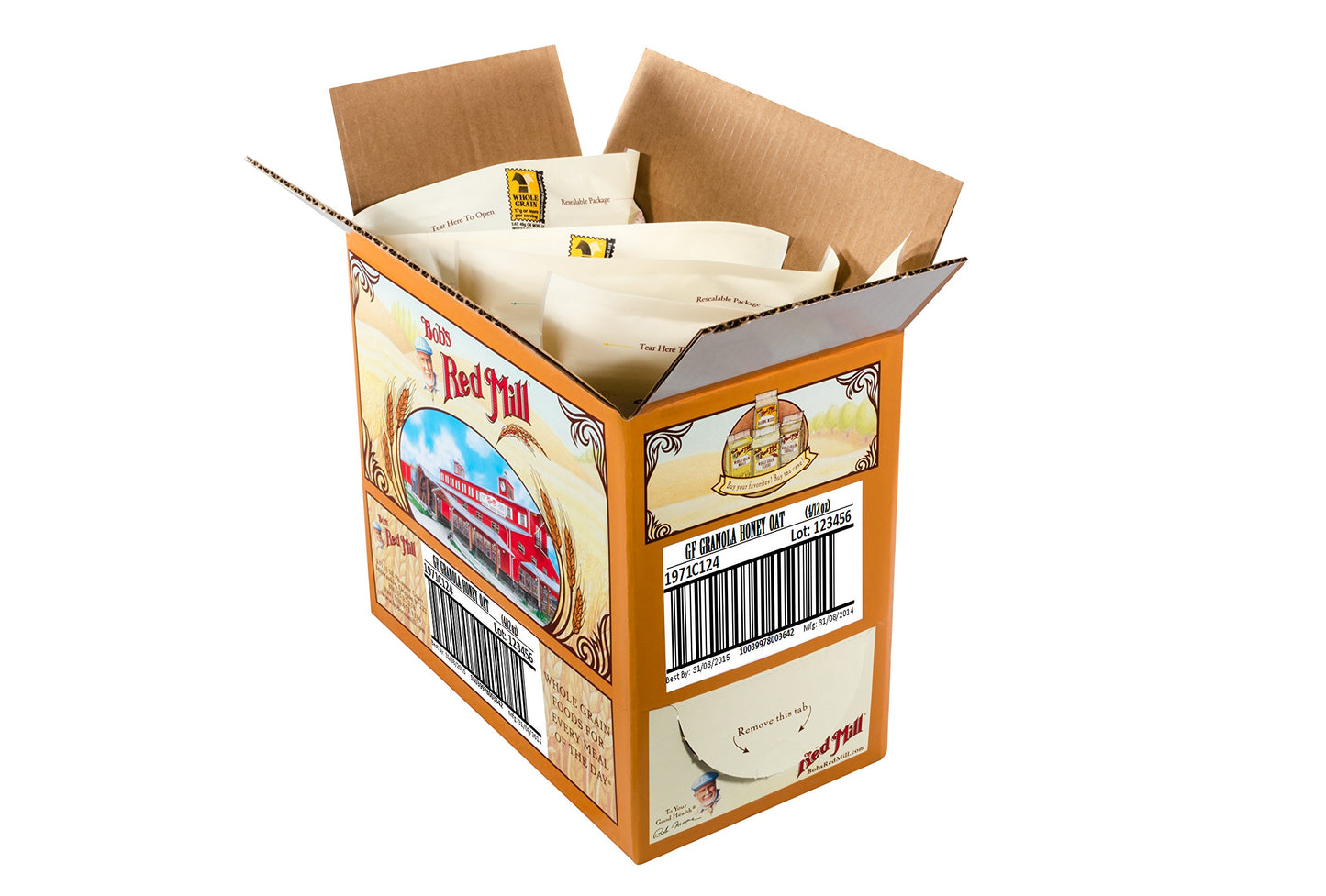 Honey Oat Gluten Free Granola 12 Ounces (Case Of 4)