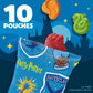 Harry Potter Fruit Flavored Snacks, Fat Free and Gluten Free, 8 oz, 10 Pouches