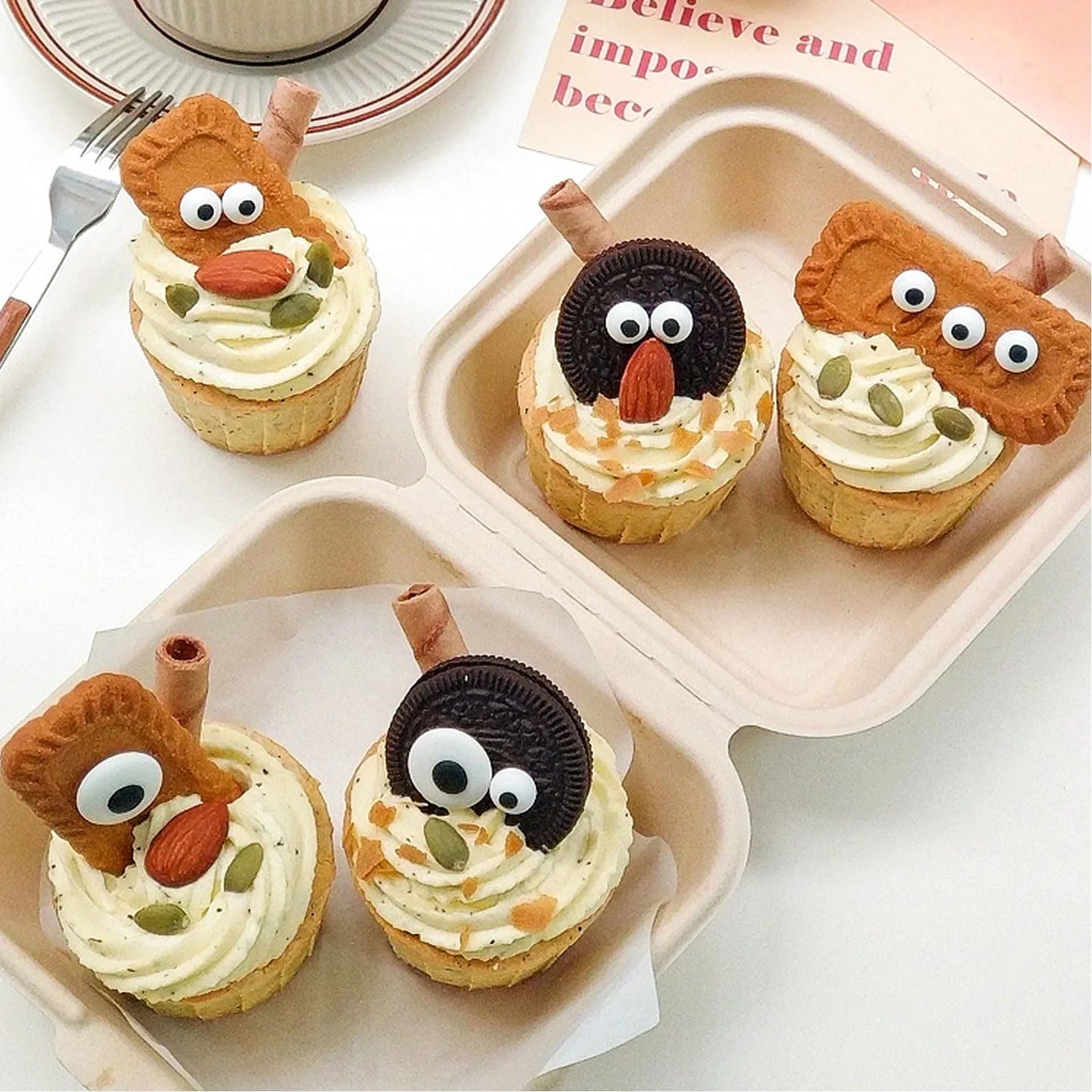 Candy Eyes Sprinkles For Cake Decorating Edible, Halloween Eyeball Sprinkles For Cookie Baking Ice Cream Brownie Cupcake Topping