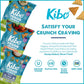 Kibo Veggie Chips Variety Pack - 7G Plant-Based Protein, Sea Salt, Hot Chipotle & Sour Cream & Onion - Gluten & Dairy-Free, Vega