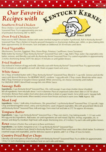 Kentucky Kernel Seasoned Flour, 10 Ounce (Pack Of 6)