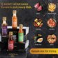 Tabanero Mini Hot Sauce Gift Set, 4-Pack, All Natural, Gluten Free, Vegan, 1.7 oz Bottles