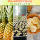 Dried Pineapple | 1.5 LB - Dried Fruit Rings | Less Sugar Added | Dehydrated Fruit Bites | Packed in New York Zip-Seal Bag for E