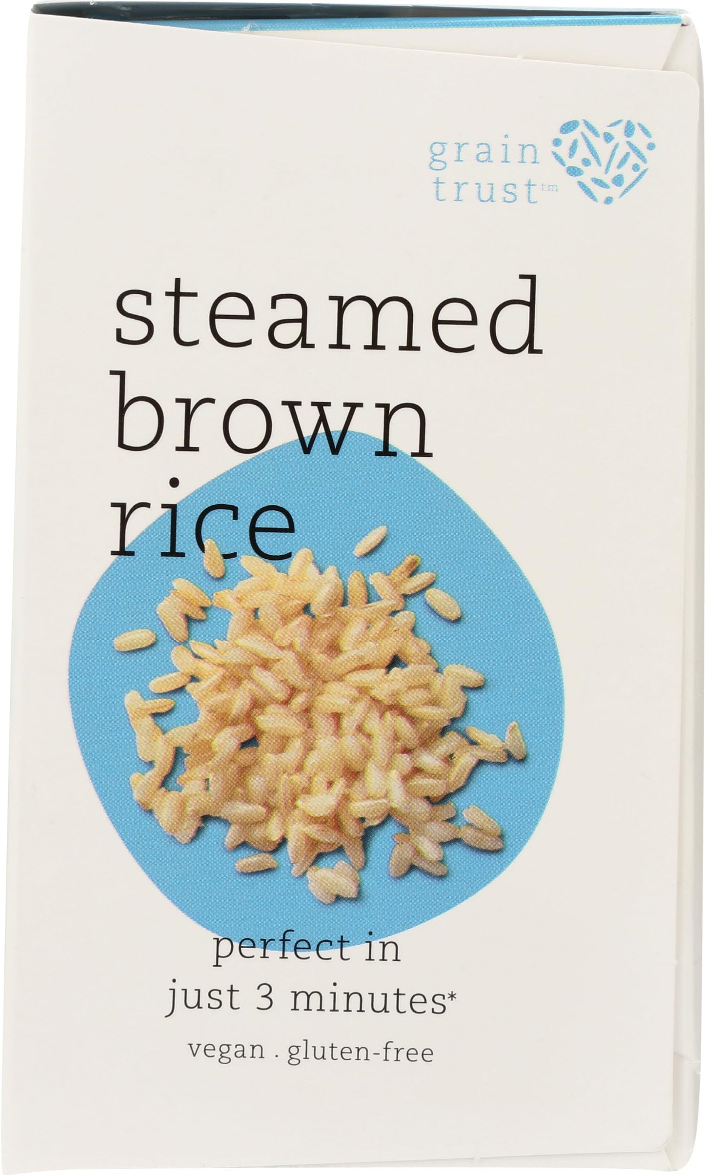 Grain Trust, Organic Steamed Brown Rice 3 Count, 30 Ounce