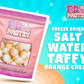 Freeze Dried Candy - Freeze Dried Salt Water Taffy Treats (Orange Cream 2.75 Oz)