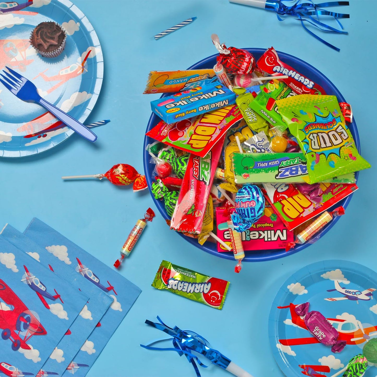 Bulk Candy Assortment - 6 Pounds - Cinco De Mayo Candies Bulk - Individually Wrapped - Treats for Pinatas, Birthdays, Offices