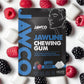 JAWCKO Ultra-Tough Jawline Chewing Gum | Get a Stronger  Squarer Jawline | Ripped Berry Jaw Training Hard Gum | 15X Strength | Chisel  Sculpt  Tone your Jaw | Facial Fitness Mewing Gum | 40 Pieces/Pack