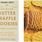 2 Packs Trader Joe'S Belgian Butter Waffle Cookies