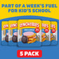 Lunchables Turkey & American with Chocolate Creme Cookies, 5 ct Pack, 3.2 oz Trays