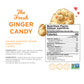 The Ginger People GIN GINS Mandarin Orange Ginger Chews - 1 lb Bag - Individually Wrapped Healthy Candy