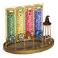 Harry Potter Houses Jelly Belly Counter Dispenser, Talking Sorting Hat Candy Dispensers, 11 Inches, Holds 20 Ounces Of Beans, Be
