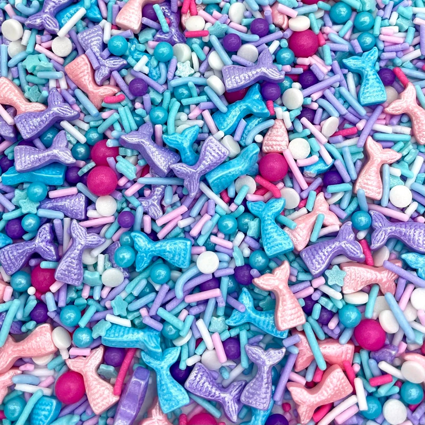 Manvscakes | Sprinkles | 4 Oz | Cake Sprinkles | Cupcake Sprinkles | Baking | Sprinkle Mix | Edible Sprinkle (Mermaid Party)