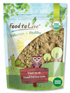 Food to Live Organic Toasted Pumpkin Seeds Protein Powder, 8 Ounces - 60% Protein, Non-GMO, Pure, Plant Based,Vegan, Kosher, Bul