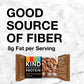 KIND Breakfast, Healthy Snack Bar, Dark Chocolate Cocoa, Gluten Free Breakfast Bars, 8g Protein, 1.76 OZ Packs (6 Count)