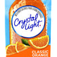 Crystal Light On The Go Packets, Classic Orange, 10 CT, with Vitamin C and Calcium, 1.3 Ounce (Pack of 5)