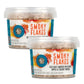 Cornish Sea Salt Smoky Flakes | Hand-Harvested | 1.8 oz Resealable Tub | Pack of 2