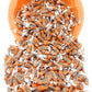 Bulk Mango Flavor Tootsie Roll Frooties Chewy Orange Color American Taffies Candy Individually Wrapped In Resealable Assortit Bag 5 Lb 735+Pcs (80-Oz) - Made In Usa