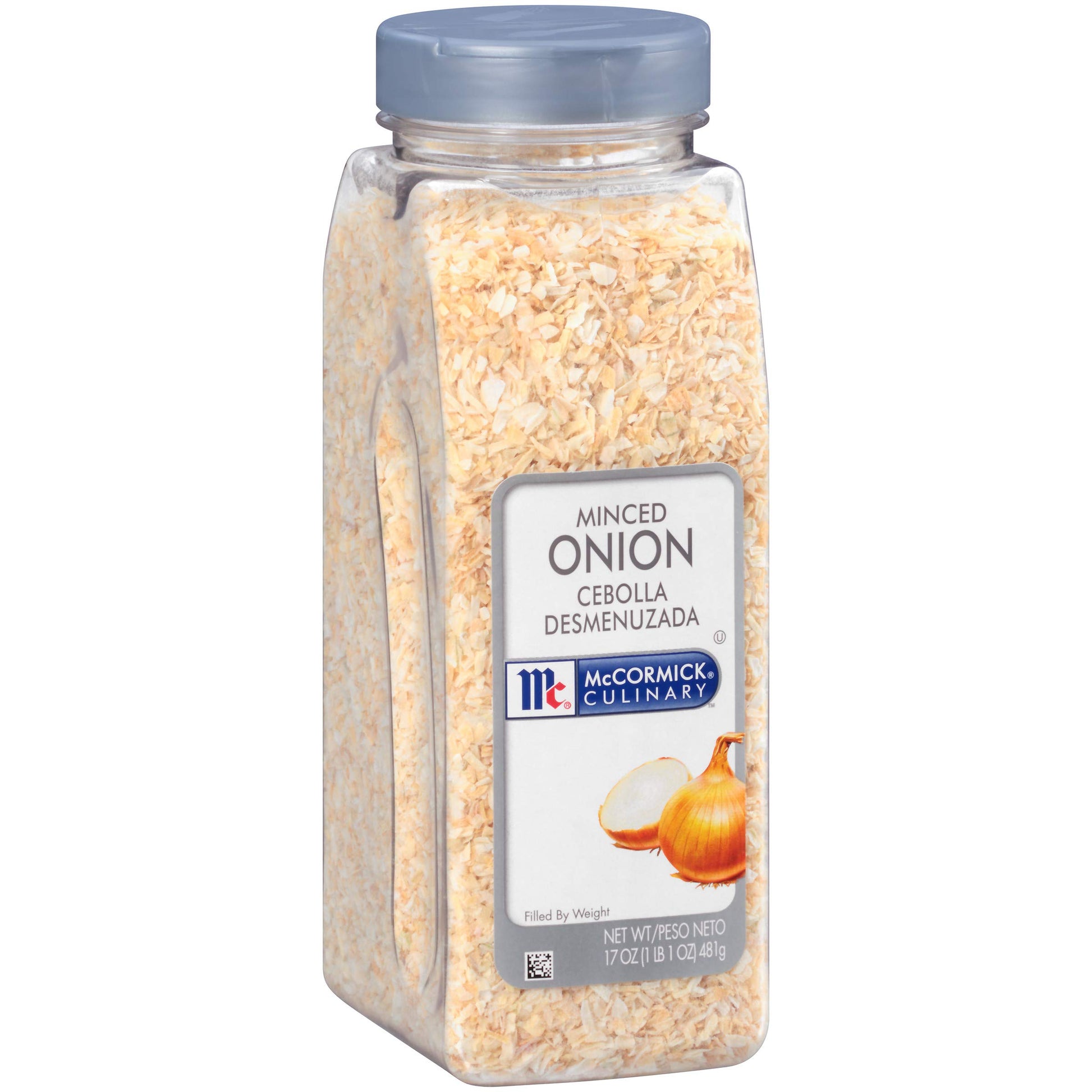 McCormick Culinary Minced Onion, 17 oz - One 17 Ounce Container of Dried Minced Onion Flakes, Perfect for Soups, Sauces, Meatbal