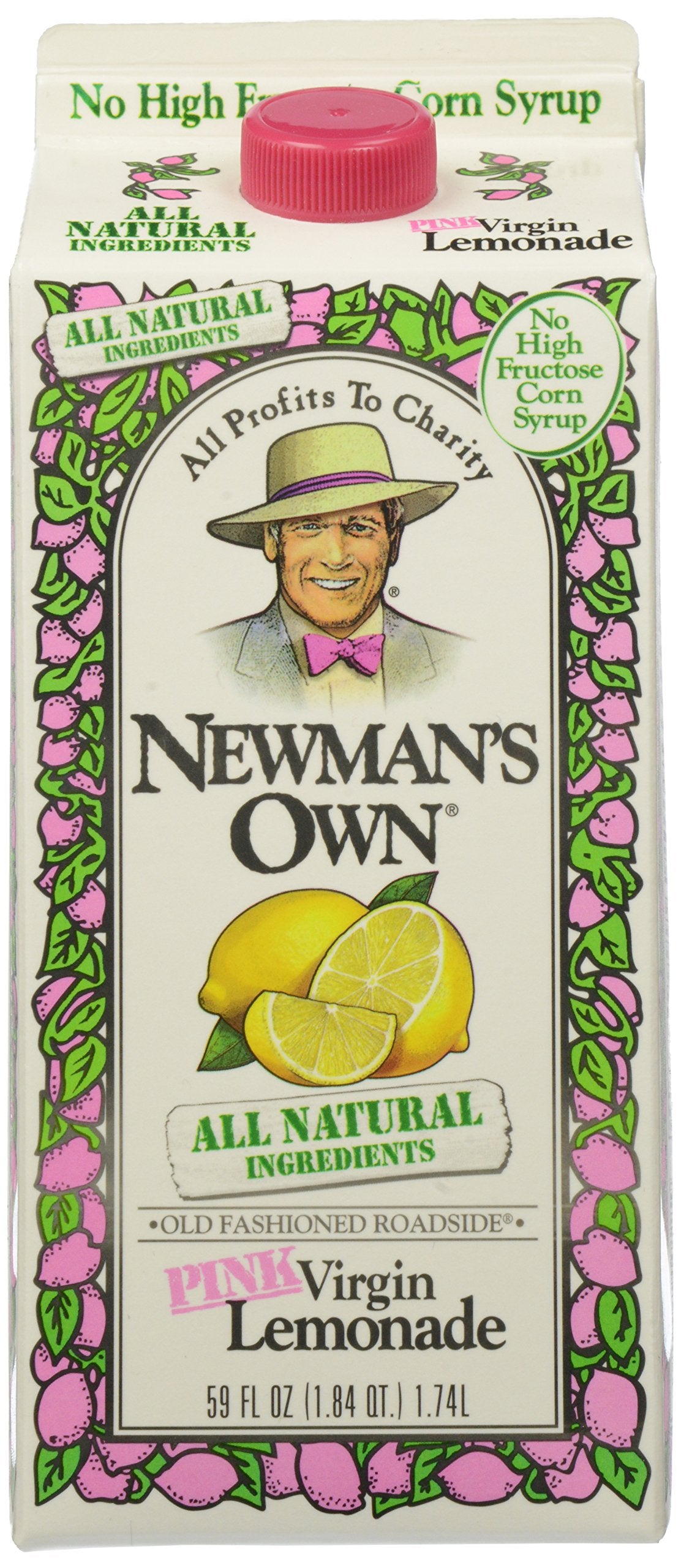 Newmans Own, Virgin Pink Lemonade, 59 oz