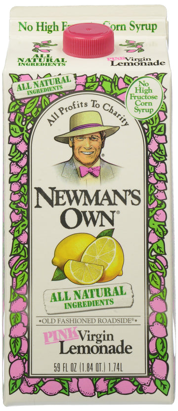 Newmans Own, Virgin Pink Lemonade, 59 oz