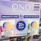 Protein Overnight Oats Variety Pack By Ono - 8 Servings (Cinnamon Oat Crunch & Peanut Butter Blossom) - 20G Protein, Gluten-Free