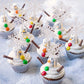 24 Pcs Snowflake Cupcake Toppers Glitter Winter Theme Snowflake Cupcake Picks Baby Shower Kids Birthday Christmas Party Cake Dec
