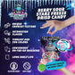 Cosmic Freeze Berry Sour Starz Dried Candy, Crunchy Dry Candy For Mix-In Snacks Dried, Gluten-Free, Made In Usa, 2.4 Oz, 3-Pack