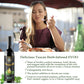 M.G. PAPPAS Extra Virgin Olive Oil, Tuscan Herb Infused, Unfiltered, 12.7 Fl Oz, Polyphenol Lab Report 550mg/kg, Award Winning