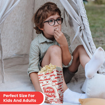 Perfect Stix Popcorn Bag 1-100ct Popcorn Bags, 1 oz. (Pack of 100)