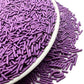 Se Si&Moos Purple Jimmies Sprinkles Edible Purple Sprinkles Soft Jimmies Soft Sprinkles For Topping Ice Cream, Cookies, Cakes, C