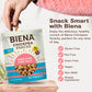 BIENA Chickpea Snacks - Crunchy Roasted Chickpeas - High Fiber Vegan Protein Snacks for Adults and Kids - Individual Pack - Hima