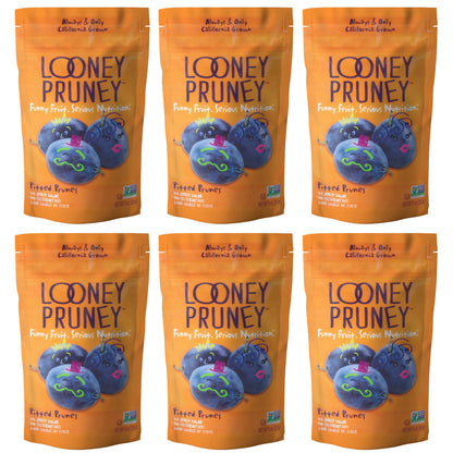 Looney Pruney Pitted Dried Prunes for the Entire Family | Always California-Grown | Kosher | No Added Sugar & No Preservatives (
