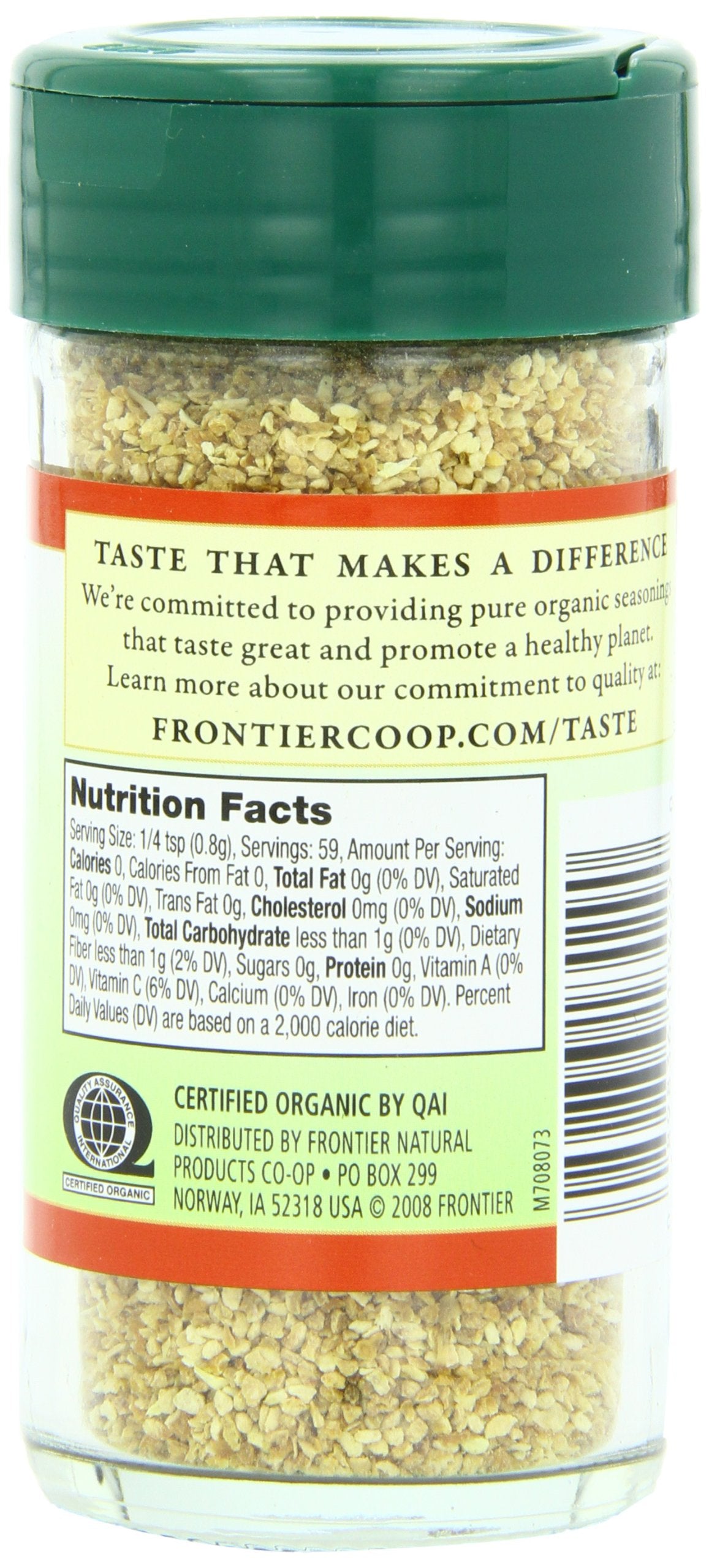 Frontier Co-Op Organic Lemon Peel, 1.70-Ounce Jar, Bright Zesty Lemon Peel For Tea, Baking, Marinades & Rubs
