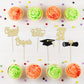 Graduation Cupcake Toppers 2024 Gold Glitter Class Of 2024 Cupcake Toppers Supplies 2024 Congrats Grad Cap Diploma Cupcake Picks