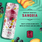 Clever Mojito Non  ic Sangria Mocktails, Low-Calorie Refreshing Beverages, Pack of 12 Cans (12 oz Each)