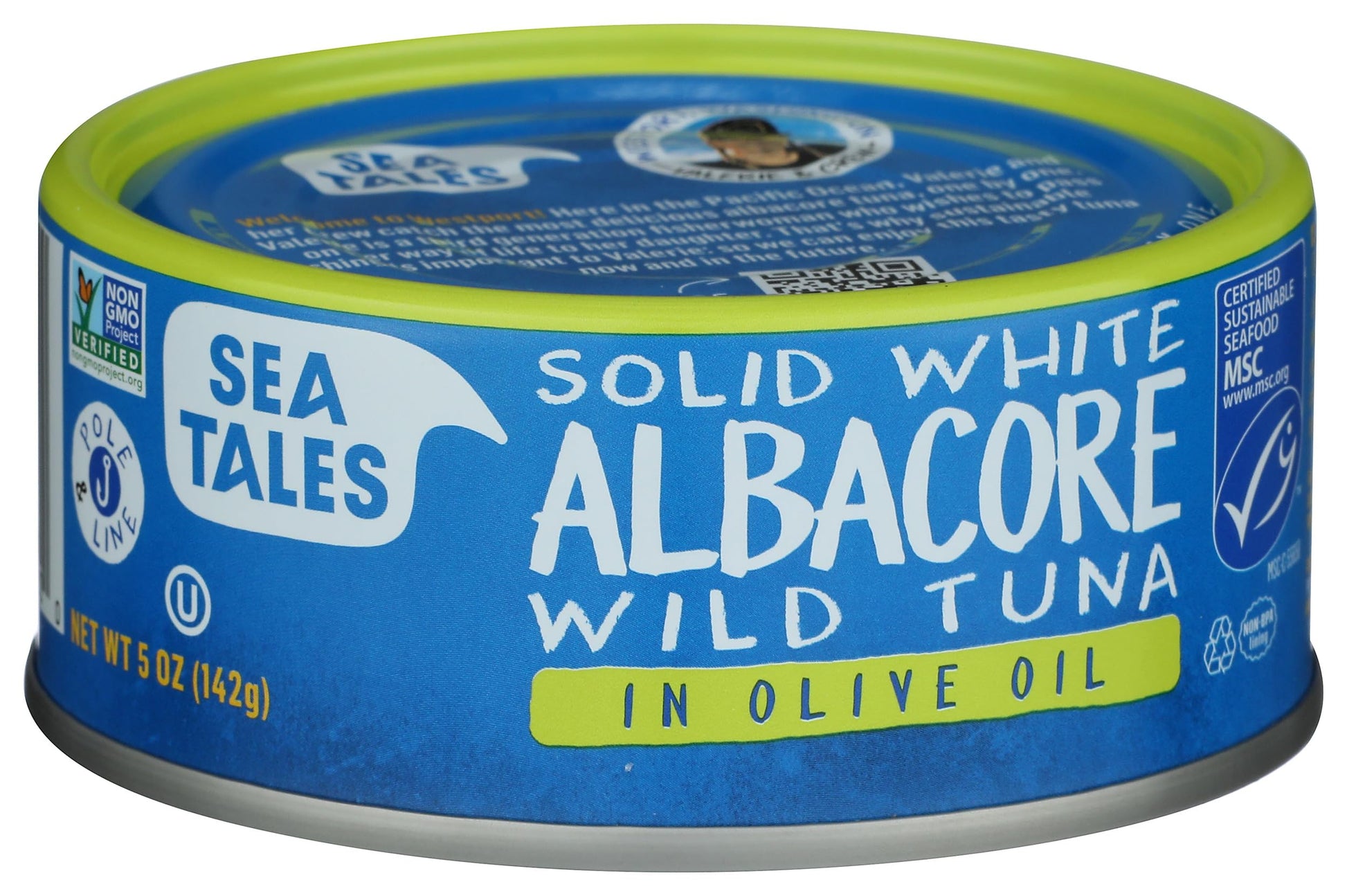 Sea Tales Albacore Tuna in Olive Oil, 5 OZ