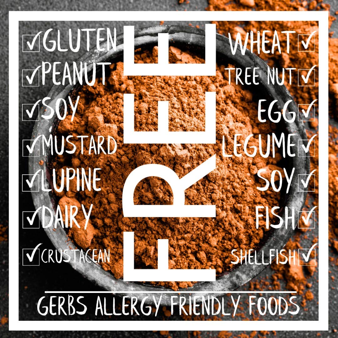 GERBS Dutch Cocoa Powder, 2 Pound Resealable Bag, 22-24% Cocoa Butter Fat, Gluten Free, Vegan, Keto, Kosher